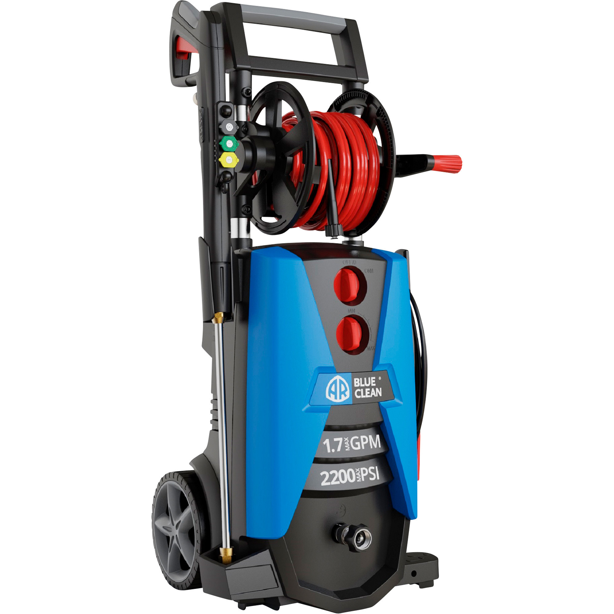 Giraffe Tools, Grandfalls Pressure Washer 100ft. Soft Hose 3300 PSI, Pressure 3300 PSI, Flow 1.6